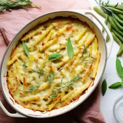 Idealna zapiekanka z fasolką i makaronem? Poznaj mój sekret!