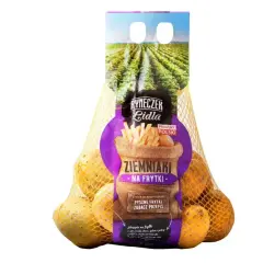 Ziemniaki na frytki z Ryneczku Lidla. Idealne do przygotowania pysznych, chrupiących frytek. Produkt polski.